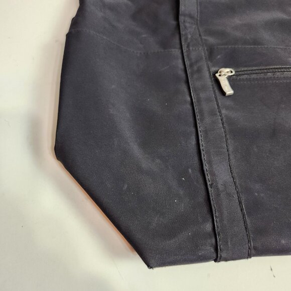 Baggallini Black Expandable Overnight Tote Bag Travel Bag Packable Zipper Pocket - Picture 5 of 16